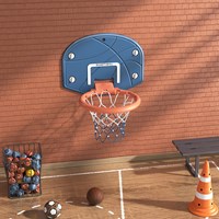 Colorful indoor plastic sucker large basketball board for teenagers and children