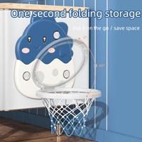 Cartoon plastic sucker basketball board for baby home indoor