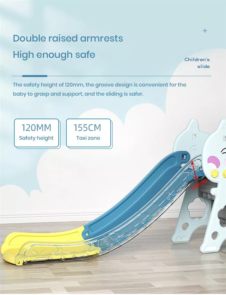 New multifunction indoor children toys sliding hight quality kids plastic slide for sale