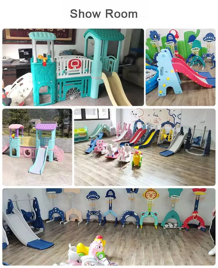 Kindergarten Slide Combination Swing Plastic Household Toy Kids Swing And Indoor Slide Swing