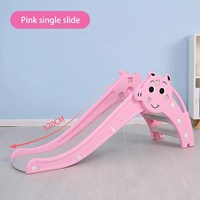 Factory Wholesale Cute Pig Children Indoor Animal Plastic Slide Kids Toys Slide