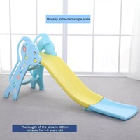 Multi-Color Kindergarten Safety Kids Playground Toy Plastic Indoor Slide