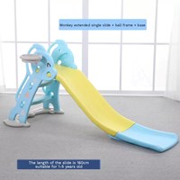 Multi-Color Kindergarten Safety Kids Playground Toy Plastic Indoor Slide