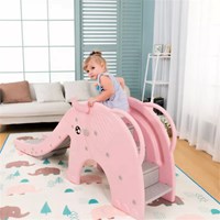 Multifunctional 195*42*74CM Cartoon Animals Elephant Toy Plastic Kids Slide