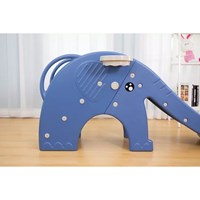 Multifunctional 195*42*74CM Cartoon Animals Elephant Toy Plastic Kids Slide