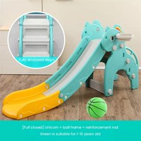 Wholesale Cartoon Multifunctional Playground Kids Indoor Plastic Rainbow Slide