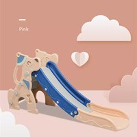 Free Sample Kids Kindergarten Swing Fitness Large Toy Color Cartoon Puppy Model Toy Plastic Indoor Slide