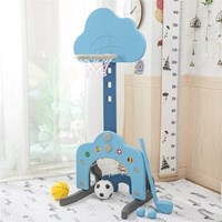 High Quality 3-6 Years Old Toy Baby Indoor Adjustable Removable Basketball Stand Toy