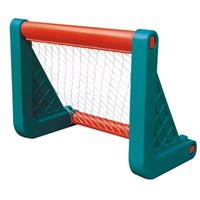 Funny small Plastic Sport Toy Child Football Door Gate Goal Soccer Goal blue color Indoor Outdoor Game