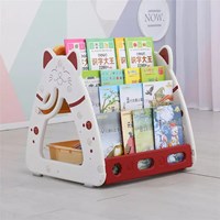 Multifunctional Children's Drawing Board Baby Plastic Storage Cabinet Foldable Bookshelf