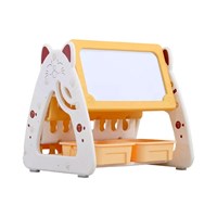 Multifunctional Children's Drawing Board Baby Plastic Storage Cabinet Foldable Bookshelf