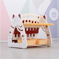 Multifunctional Children's Drawing Board Baby Plastic Storage Cabinet Foldable Bookshelf