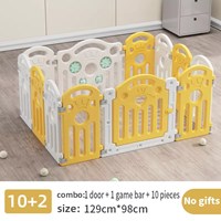 Children'S Indoor Playpen Toddler Fence Baby Safety Fence Kids Crawling Mat Toys Plastic Children Game Fence