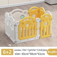 Children'S Indoor Playpen Toddler Fence Baby Safety Fence Kids Crawling Mat Toys Plastic Children Game Fence