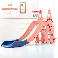 Wholesale New Style Cute Penguin Playground Indoor Plastic Kids Slide And Swing Set