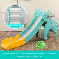 Wholesale Cartoon Multifunctional Playground Kids Indoor Plastic Rainbow Slide