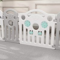 Crown Playpen Big Size Fence Multifunction Baby Fence Easy To Carry Kids Plastic Care Playpen Set For Baby