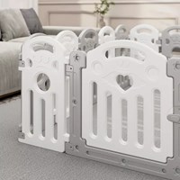 Crown Playpen Big Size Fence Multifunction Baby Fence Easy To Carry Kids Plastic Care Playpen Set For Baby