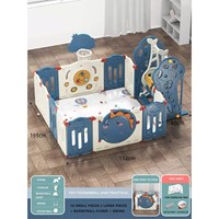 Children Game Fence Children Indoor Playpen Toddler Fence Baby Safety Fence Kids Crawling Mat Toys Plastic