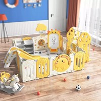 Children Game Fence Children Indoor Playpen Toddler Fence Baby Safety Fence Kids Crawling Mat Toys Plastic