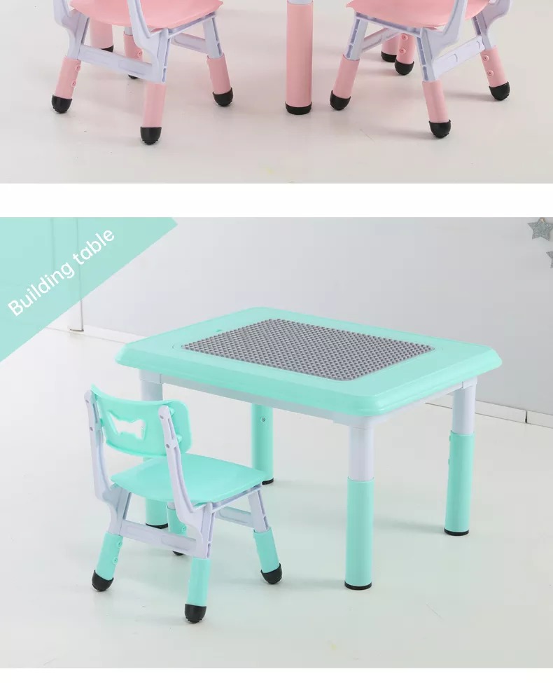 High Quality Kids Building Table Student Write Homework Smart Modern Study Table And Chair Furniture