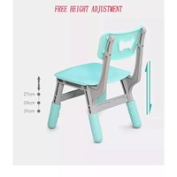 Cheap School Area Desk Kids Plastic Study Table Chair Set Children Custom Furniture