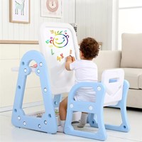 Children Adjustable Multi-Functional DIY Cardboard Painting Whiteboard Kids Magnetic Drawing Board