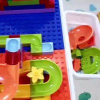 Multifunctional Plastic Building Block Table And Chairs Build And Learn Table Children Educational Blocks Toy Table