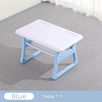 Kindergarten Children Plastic Desk Chair Indoor Kids Study Table and Chair Set Multifunction Baby High Chair Plastic PE