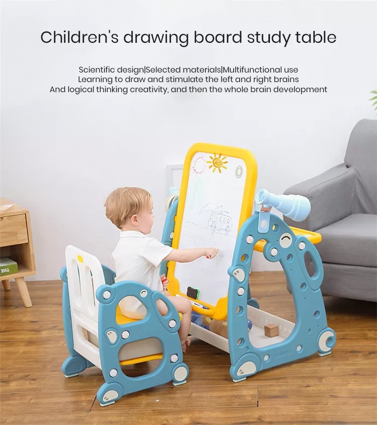 Multifunction Children's Plastic Small Blackboard Home Magnetic Drawing Board