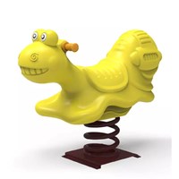 Most Popular Outdoor Plastic Children Animal Spring Rocking Horse