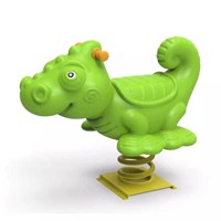 Most Popular Outdoor Plastic Children Animal Spring Rocking Horse