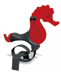 High Quality spring steel outdoor Rocking Horse Plastic Kid Riding Toy