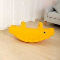 Plastic whale seesaw kids rocking toy children ride on balance toy for kindergarten