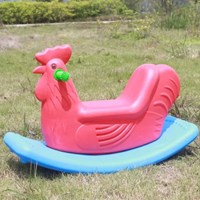 Hot sale plastic rocking horse for kids indoor rider different shape