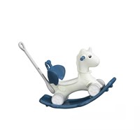 New product modern toddler 2 in 1 wholesale large baby pink plastic kids toy rocking horse ride on animal toy for children