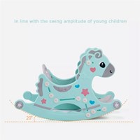 Best Selling Quality Kids Indoor Playground Multifunctional Plastic Toy Rocking Horse