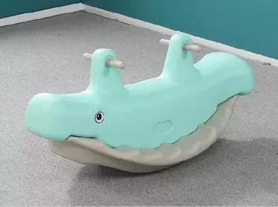 Hot Sale Wholesale Animal Indoor Plastic Kids Rocking Horse Seesaw Rocker