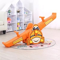 Hot Sale Popular Giraffe Small Playground Kids Plastic Seat Seesaw For Kids