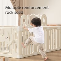 New style Plastic Large Folding Fence Panels Safety Play Pen Baby Playpens